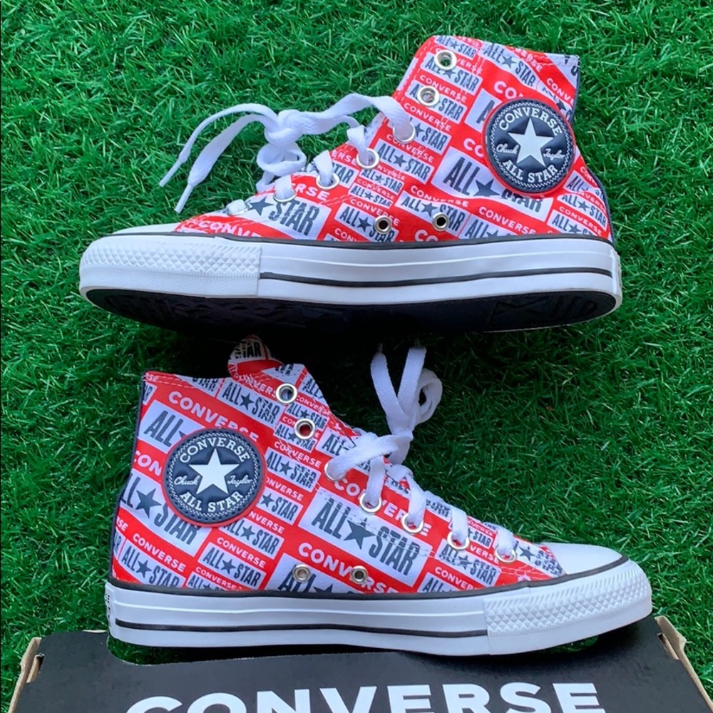 Converse CTAS high White/Multi/block WMNS - Picture 13 of 16